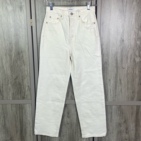 pistola Denim - New! Pistola Cassie Crop Super High Rise Straight Crop Women's 25